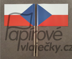 50 ks, papírová vlaječka A6